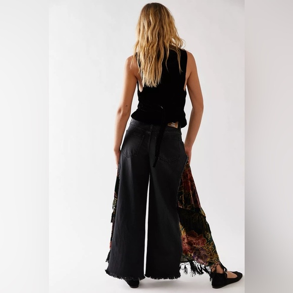 NWT Free People Just Fills Low Rise Wide Leg Jeans - Picture 11 of 13